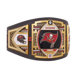 Ceinture de championnat sportive personnalisée en gros, en métal lourd, pour les fans de football, 50 pouces, sangle en cuir réglable, cadeau pour fans - Product Image 2