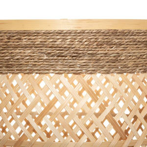 Panier en bambou vietnamien tressé à la corde, contenants de rangement, organisateur de cuisine, boîtes de rangement alimentaire pour emballage, décoration intérieure, bac de rangement - Product Image 2