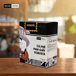 กาแฟโรบัสต้าสำเร็จรูปแบบดริป เวียดนาม แพ็คพกพา ขายส่ง รับผลิตแบบ OEM ODM กาแฟมิลาโน - Product Image 6