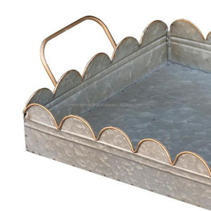 ชุบสังกะสีรอบโลหะให้บริการถาดสำหรับบ้านสำนักงานพรรคจัดงานแต่งงานสปาที่ให้บริการ - Product Image 5