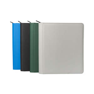 Recién llegado, carpeta de tarjetas coleccionables de carga lateral de 9 bolsillos, hecha de una gama de materiales que incluyen PP, PU, plástico y PVC - Product Image 6