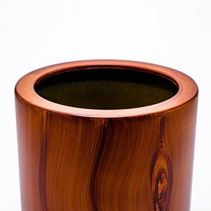7.8 dentro. Vaso fioriera in plastica di legno scuro per la cura di fiori e piante - Product Image 4