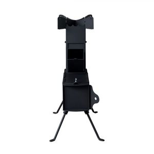 Stufa da Campeggio Portatile a Legna 9.44"D X 17"W X 21.3"H Costruzione in Metallo e Legno Alimentata a Legna - Product Image 2