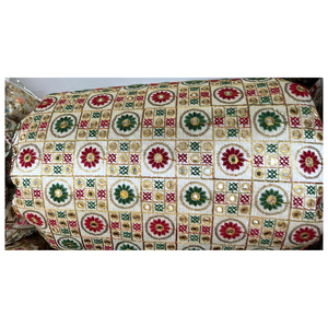 Tela Fendy Bordada Floral, Suave al Tacto, Transpirable, para Vestidos de Novia, Decoración del Hogar, Estilo Elegante, Muebles de Lujo No Tejidos para Niños - Product Image 1