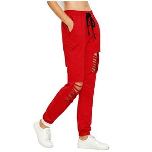 <b>Men's</b> Gray Fleece Quick Dry Breathable Eco-Friendly Sweatpants Elastic Waist Drawstring Casual Knitted Cotton Pants Autumn Wear - Product Image 2