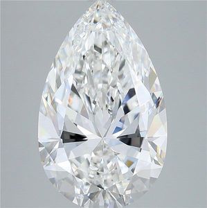 Diamante Cultivado en Laboratorio con Corte Pera, Certificado IGI, 6.02 Ct, Color E, Claridad VVS2, para Joyería - Product Image 3