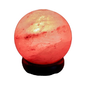 Fabrication de l'Himalaya 100% Design de forme de globe de sel rose naturel Lampe USB Lampes de sel naturel de haute qualité - Product Image 2