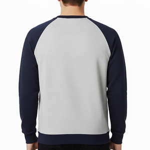 Sweat-shirt et sweat à capuche surdimensionnés en molleton 100 % coton, color block, épaules tombantes, style streetwear, respirant, pour l'hiver, sur mesure - Product Image 6