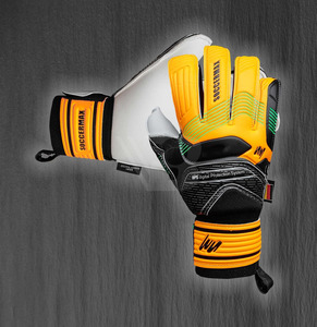 Guantes de Portero de Fútbol para Adultos y Niños al por Mayor, de Cuero, Transpirables, Ajustables con Cierre de Velcro, Suaves, Duraderos y de Alta Calidad - Product Image 3