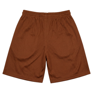 Custom Jogger Mesh Sports Breathable Knitted Polyester Shorts Trendy Basketball Casual Elastic Men Double <b>Layer</b> Mesh Shorts - Product Image 1