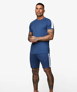 Conjunto Deportivo de Dos Piezas Tejido Vintage para Hombre, Verano, Playa, Pantalones Cortos y Camiseta, con Servicio OEM - Product Image 6