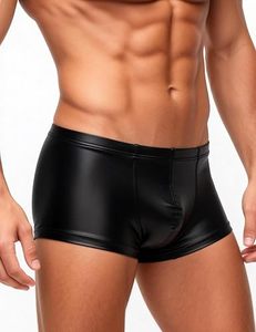 Shorts en cuir décontractés pour hommes, best-sellers, avec détails boutonnés, design respirant, option logo personnalisé, tissu Oxford - Product Image 4