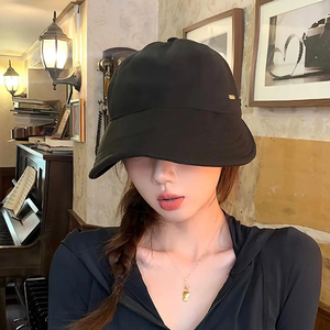 หมวกกันแดดผู้หญิงสำหรับฤดูร้อน เหมาะสำหรับการเดินทางกลางแจ้ง ชายหาด ป้องกันรังสียูวี หมวกเบสบอลแฟชั่น ปีกกว้าง ปรับขนาดได้ - Product Image 3