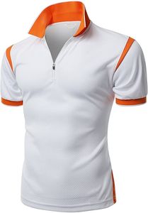 เสื้อโปโลผู้ชายผ้าฝ้ายแขนสั้นทรงปกติ คุณภาพดี รับผลิตตามแบบ OEM พร้อมสกรีนโลโก้และปรับขนาดได้ - Product Image 5