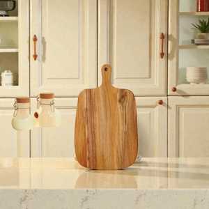 Tabla de Charcutería Navideña de Madera Ecológica con Asa, Tabla de Cortar de Madera al por Mayor para Frutas, Verduras y Quesos - Product Image 4