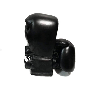 Top Selling Trendy Article Boxing Lace Up <b>Gloves</b> New Leather Made Full Finger Boxing <b>Gloves</b> - Product Image 3