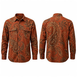 Mens Work <b>Overalls</b> Western Fire Resistant FR Pearl Snaps Welding Shirt Workwear Working Shirt for Men - Product Image 1