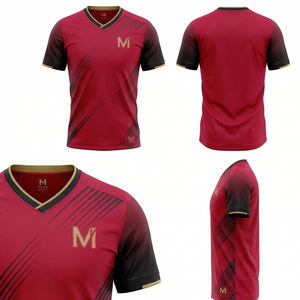 Uniforme de entrenamiento de fútbol de alto rendimiento, camiseta de fútbol para hombre, pantalones cortos, ropa deportiva, conjunto de gimnasio MALUZA INDUSTRIES - Product Image 6