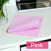 Rouleau de chiffons de nettoyage non tissés réutilisables, ultra absorbants, en tissu spunlace, pour le nettoyage de la cuisine, de la maison, commercial et industriel