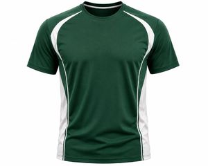 T-shirt personnalisé de qualité supérieure avec logo sur le devant, 100% polyester, écologique, coupe décontractée, tissu en toile - Product Image 1