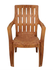 Silla de Comedor de Plástico con Respaldo Alto, Plástico NO VIRGEN, Hecha en India, Moderna, Resistente y Duradera para Uso en Interiores/Exteriores - Product Image 2