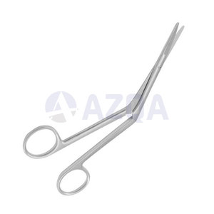 Tijeras Nasales Heyman de Acero Inoxidable, Instrumento Quirúrgico ORL para Procedimientos Nasales de Precisión, Reutilizables, Aptas para Autoclave - Product Image 2