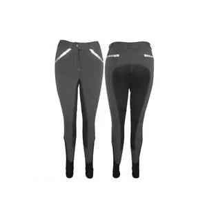 Pantalones ecuestres resistentes a la abrasión para entrenamiento profesional y trabajo en el rancho, pantalones de equitación. - Product Image 4