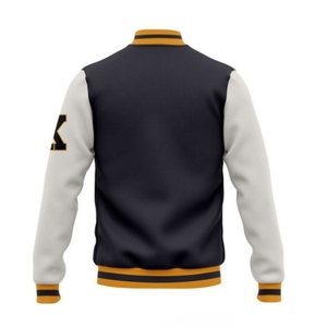 Chaquetas Varsity de Primavera para Eventos Escolares, Deportes, Moda, Estilo Universitario, Béisbol, Mangas de Lana, Cuerpo de Lana, Chaqueta Urbana - Product Image 2