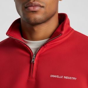 Sweat-shirts demi-zippés pour hommes 2026 – Collection Automne-Hiver – Couleur unie – Manches longues – Avec le meilleur service OEM - Product Image 2