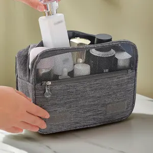 Borsa da viaggio da toilette con gancio appeso per trucco resistente all'acqua borsa cosmetica da viaggio per accessori Shampoo