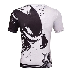 T-shirt décontracté pour homme à manches longues ou courtes, col rond, coupe ample, anti-UV, séchage rapide, tricoté - Product Image 5