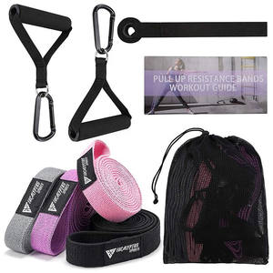 Banda de Resistencia de Ejercicio de Tela Elástica de Algodón de 2 Metros de Largo con Asa, Personalizable con Logotipo, para Yoga y Entrenamiento de Alta Resistencia - Product Image 2