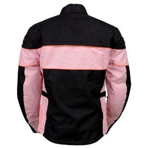 Chaqueta de motociclista personalizable duradera para mujer con armadura CE, diseño impermeable para aventuras al aire libre, ropa deportiva para montar para adultos - Product Image 2