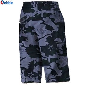 Pantalones Cortos Bermuda de Camuflaje Personalizados para Hombre, MOQ Bajo, Cintura Elástica, Diseño Casual con Bolsillos, Tela Tejida Transpirable de Poliéster - Product Image 6
