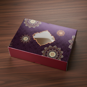 กล่องบรรจุภัณฑ์ขนมเคลือบลามิเนตคุณภาพสูง จำหน่ายจำนวนมาก |   โรงงานผลิตขนมอินเดียพรีเมียม กล่องของขวัญ ราคาโรงงาน บรรจุภัณฑ์ - Product Image 5