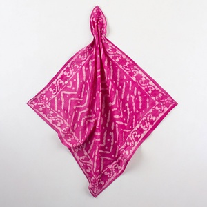 Bandanas en tissu carré 100% coton personnalisé coloré en coton de haute qualité pour femmes et hommes Bandana de couvre-chef imprimé personnalisé - Product Image 2