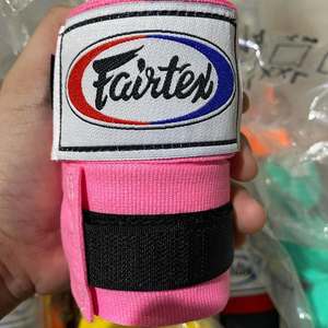 Bandages de boxe en coton avec motif imprimé, support de poignet durable, longueur 5m pour MMA, Muay Thai, Kickboxing et Gym - Product Image 4