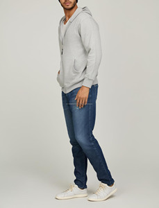 Cotton Hoodies for Men Full Zip up Mens Hoodies With Custom Logo Heavy Weight Zip Hoodies for Men - Product Image 3