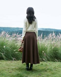 Cárdigan de Punto Trenzado de Manga Larga para Mujer, de Alta Calidad, Corte Ajustado, 100% Algodón, Antiarrugas, Cuello Redondo, Informal, para Invierno - Product Image 4