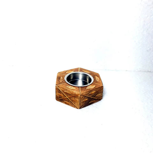 Premium Design Wooden Bakhoor Burner Carved Bakhoor Burner Laser Engraving Bakhoor Burner Mubkhar At factory Wholesale Price - Product Image 1