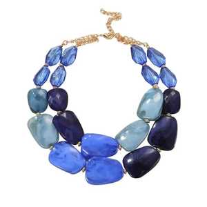 Collier pour femme en résine écologique, artisanal, de luxe, dernier cri, thème ange, finition polie, perles élégantes, qualité supérieure - Product Image 2