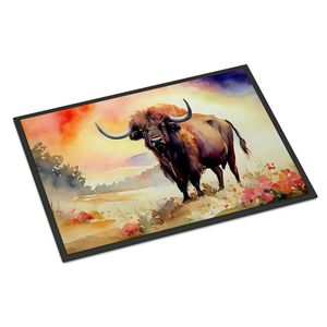 Paillasson Buffalo antidérapant lavable à poils bas intérieur/extérieur 24H X 36W tapis d'entrée tapis de porte avant - Product Image 1