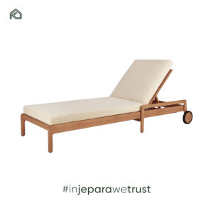 ชุดเฟอร์นิเจอร์ไม้สักปรับระดับได้สำหรับพักผ่อนกลางแจ้ง คุณภาพสูง ดีไซน์ทันสมัย กันน้ำ เหมาะสำหรับใช้ริมสระน้ำในโรงแรม - Product Image 2