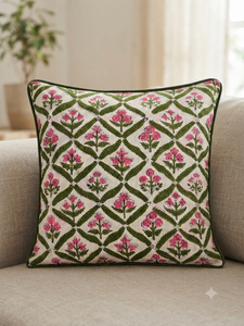 Premium Dolly Enterprises 100% Cotton Handcrafted Anti-Bacteria Washable Luxury Throw Pillow Cover Zipper Closure Customizable - Product Image 3