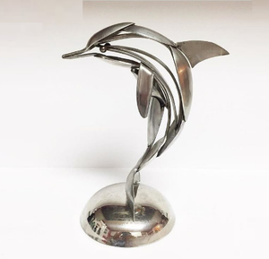 European Style Metal Tabletop Ornament Minimalist <b>Art</b> Metal Home Decorative Tabletop Sculpture - Product Image 6