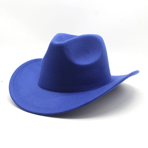 Venta al por Mayor de Sombreros de Vaquero Personalizados, Sombreros Lisos para Primavera y Otoño - Product Image 1