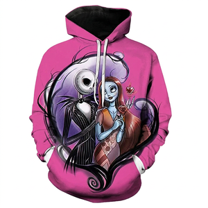 Sweat-shirt à capuche unisexe en molleton premium imprimé par transfert thermique, style streetwear, pour l'hiver, vente en gros OEM - Product Image 2