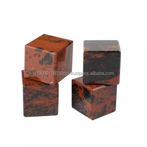 Cristal natural al por mayor piedra curativa piedra preciosa ágata árbol ágata cuarzo cristal musgo cubo para decoración del hogar - Product Image 3