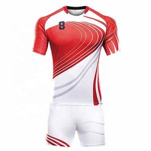 Uniforme de Rugby pour hommes avec Logo personnalisé OEM, ensemble d'uniforme de Rugby personnalisé de très haute qualité - Product Image 4