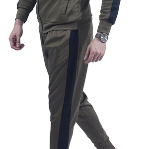 <b>Men</b> Tracksuit Athletic Two Piece Set Breathable Zip Jacket Jogging <b>Pants</b> <b>Running</b> Workout Gym Fitness Wholesale Sportswear - Product Image 2